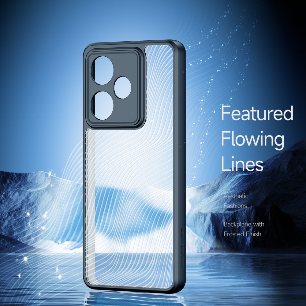 DUX Aimo gelový obal s pevnými zády na Realme GT 7 5G/GT 7T 5G - černý