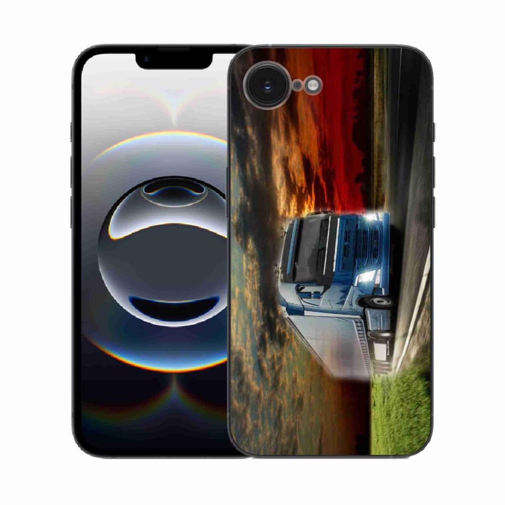 Gelový kryt mmCase na iPhone 16e - kamion 4