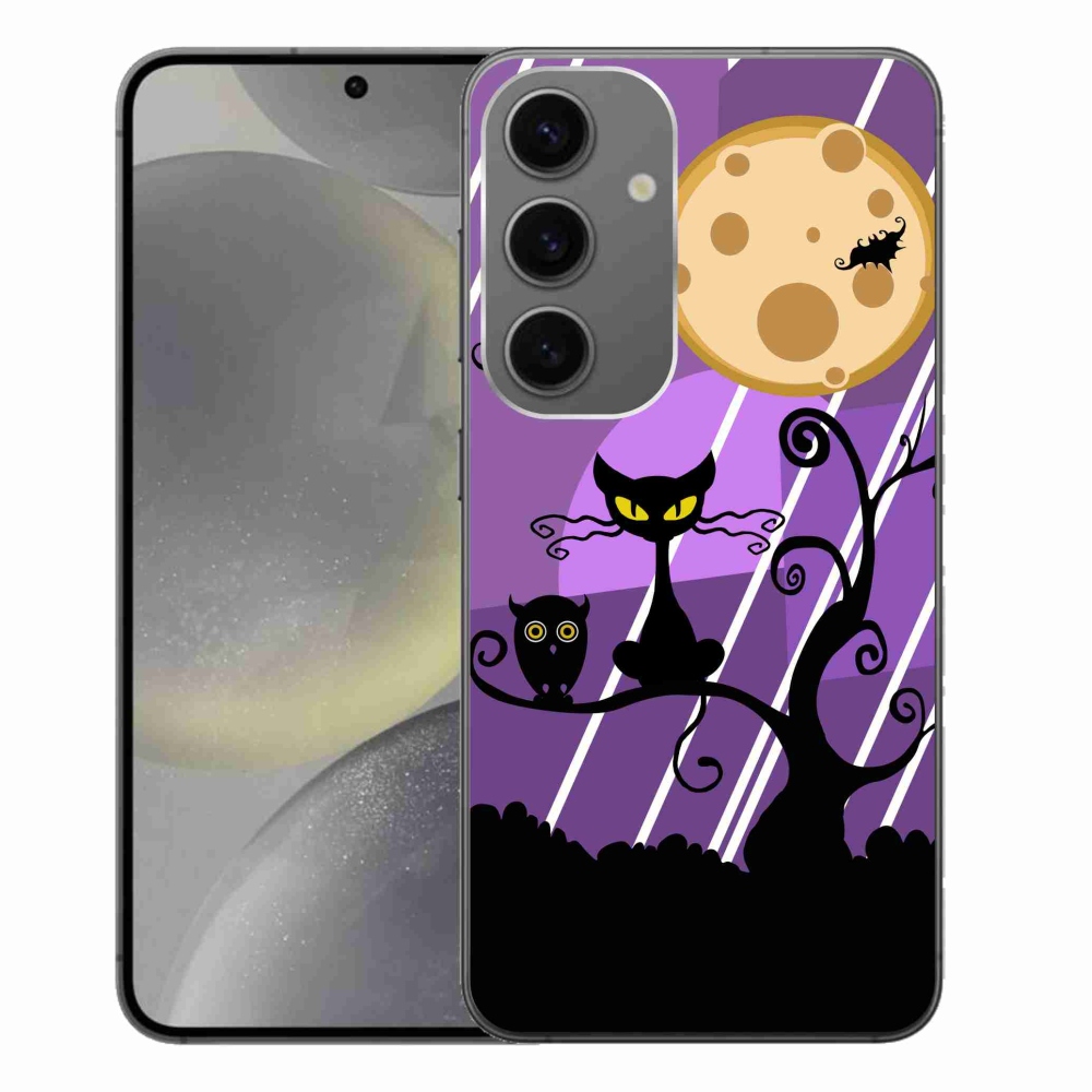 Gelový kryt mmCase na Samsung Galaxy S24+ - halloween