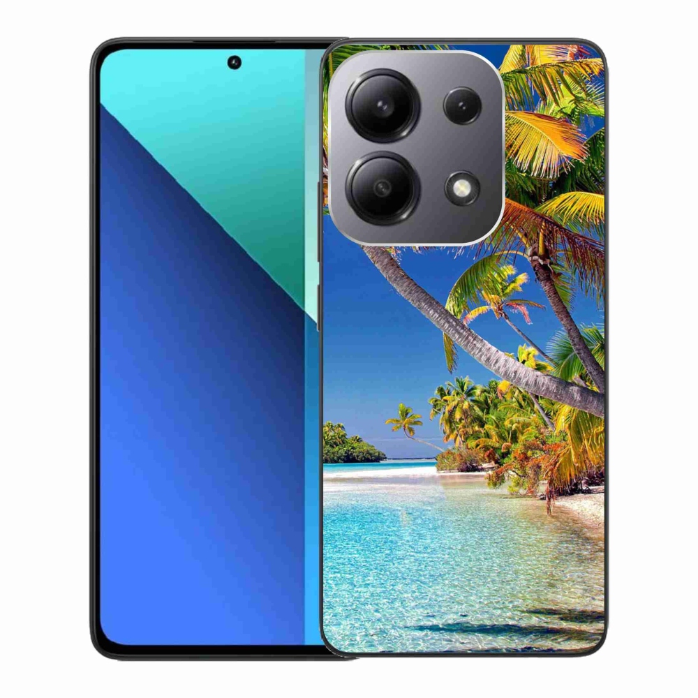 Gelový obal mmCase na Xiaomi Redmi Note 13 - mořská pláž