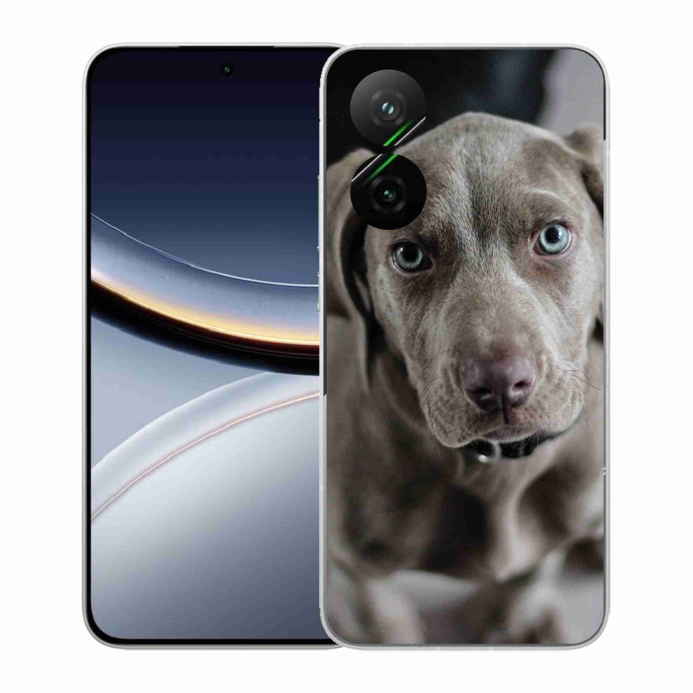 Gelový kryt mmCase na Xiaomi Poco F7 5G - výmarský ohař