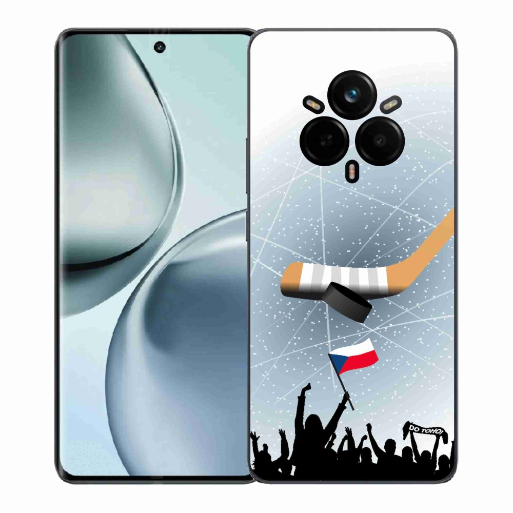 Gelový kryt mmCase na Realme 14 Pro+ 5G - fanoušci hokeje