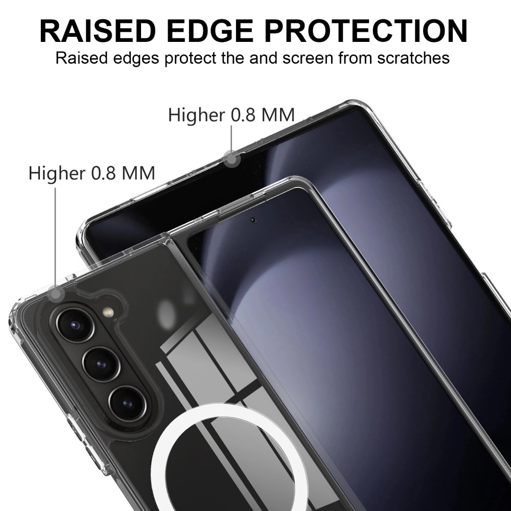 Shock plastový kryt s MagSafe na Samsung Galaxy Z Fold6 5G - černý