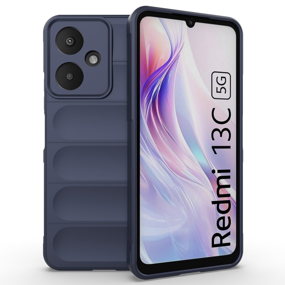 Rugg odolný gelový obal na Xiaomi Redmi 13C 5G - tmavěmodrý