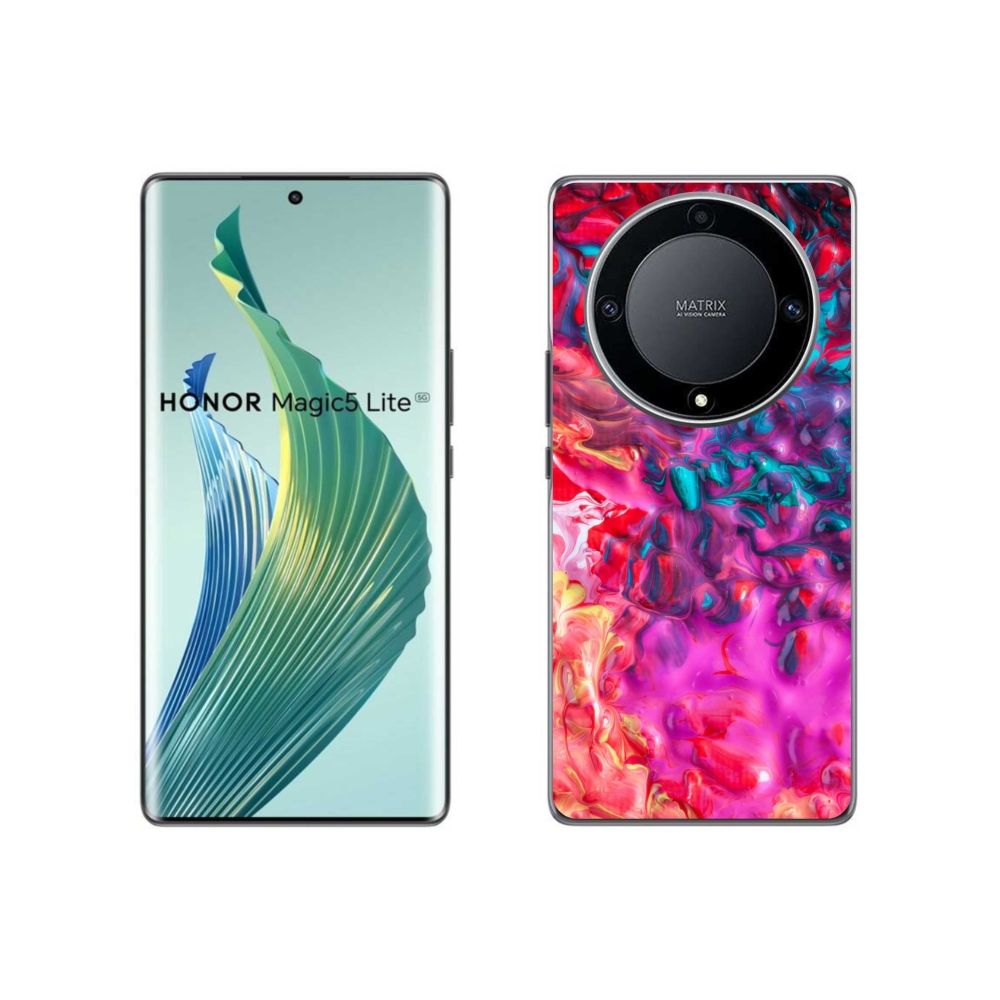 Gelový kryt mmCase na Honor Magic 5 Lite 5G - abstrakt 27