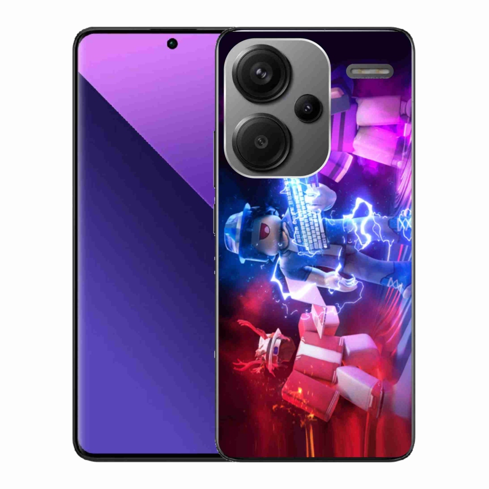 Gelový kryt mmCase na Xiaomi Redmi Note 13 Pro+ 5G - roblox