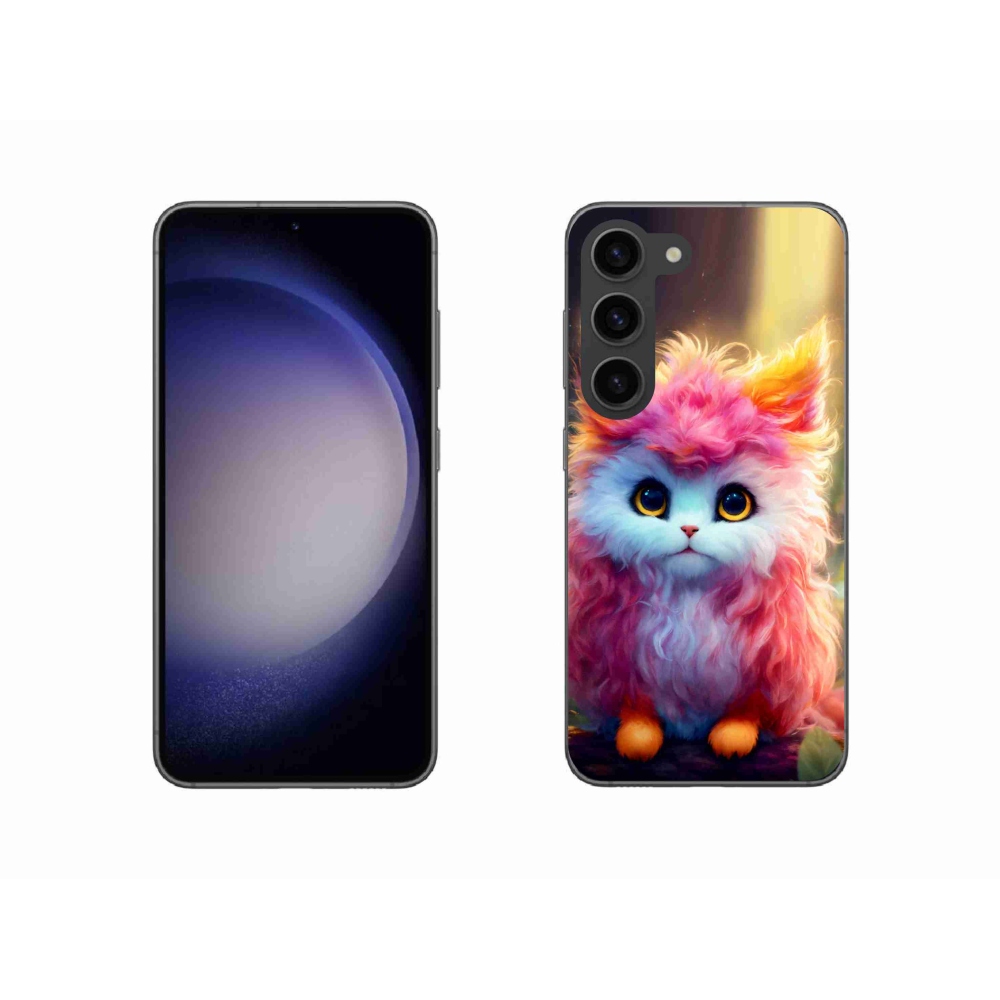 Gelový kryt mmCase na Samsung Galaxy S23 5G - roztomilé kotě 5