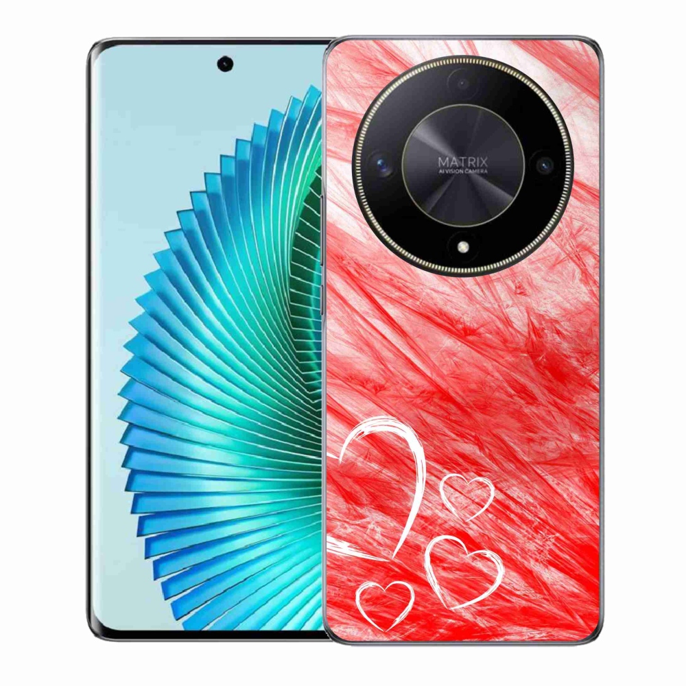 Gelový kryt mmCase na Honor Magic 6 Lite 5G - heart