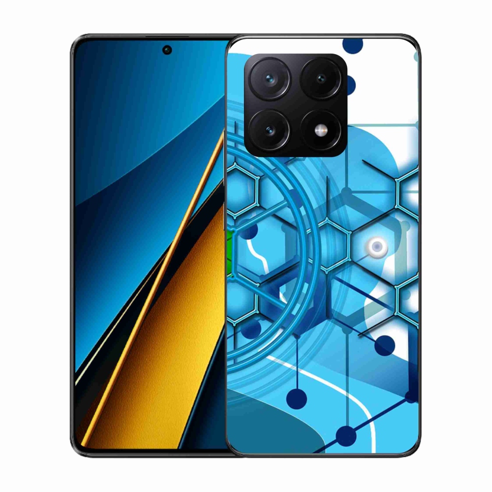 Gelový kryt mmCase na Xiaomi Poco X6 Pro 5G - abstraktní vzor 2