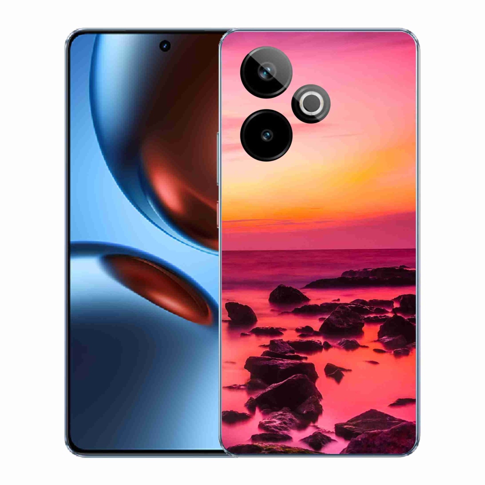 Gelový kryt mmCase na Realme GT 7 5G/GT 7T 5G - moře a záře