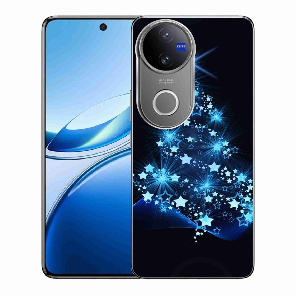 Gelový kryt mmCase na Vivo V50 5G - vánoční stromek
