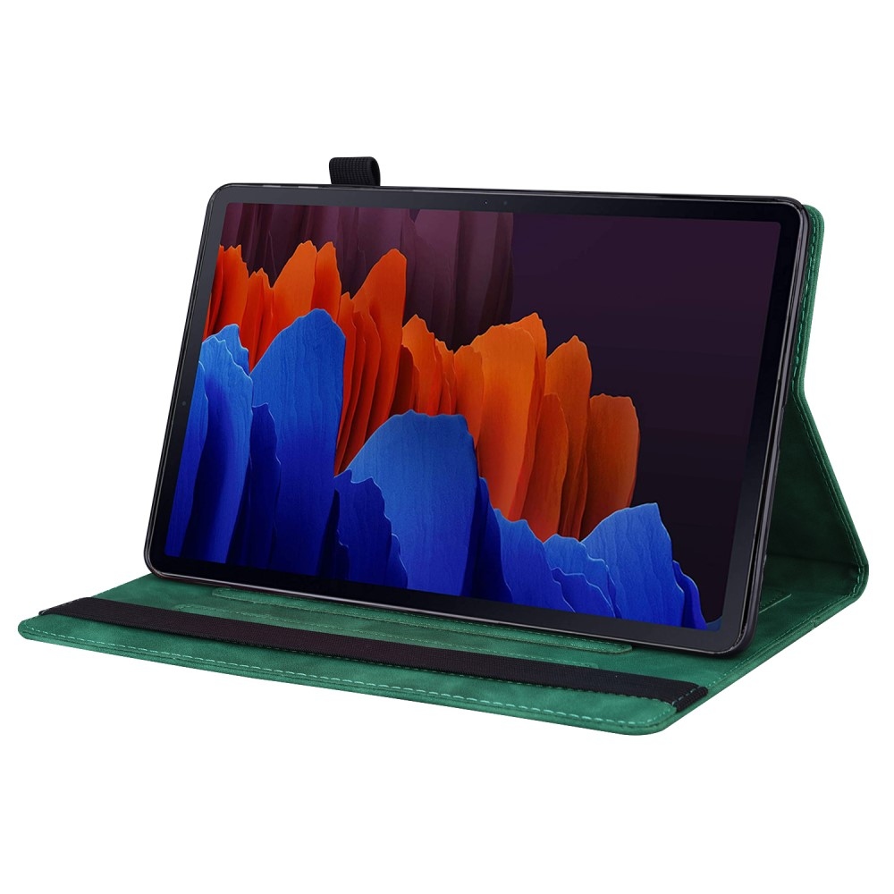 Business zavírací pouzdro na tablet Lenovo Tab P12 Pro - zelené