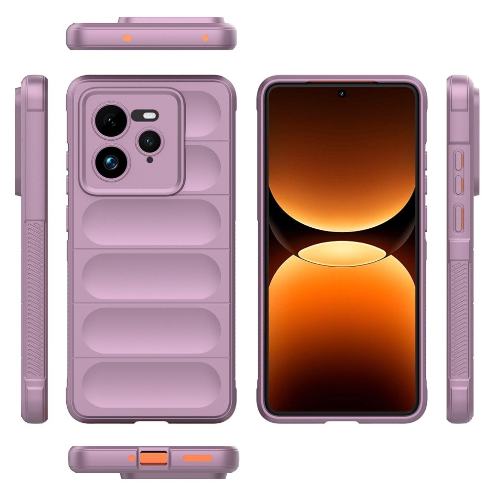 Rugg odolný gelový obal na Realme GT 7 Pro 5G - světlefialový