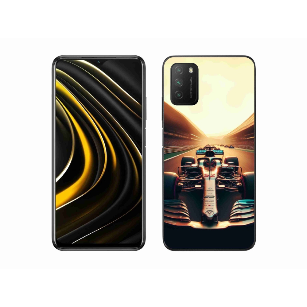 Gelový kryt mmCase na Xiaomi Poco M3 - formule 1