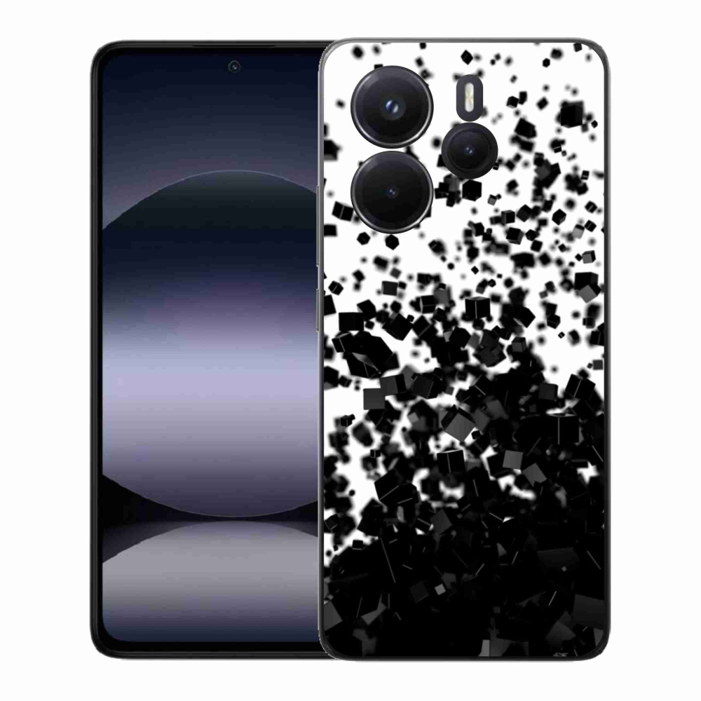 Gelový kryt mmCase na Xiaomi Redmi Note 14 - abstraktní vzor 1