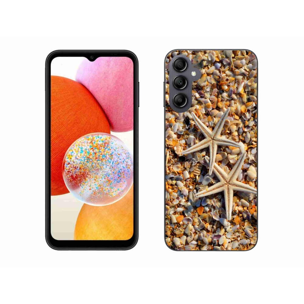 Gelový kryt mmCase na Samsung Galaxy A14 4G/5G - mořské hvězdice