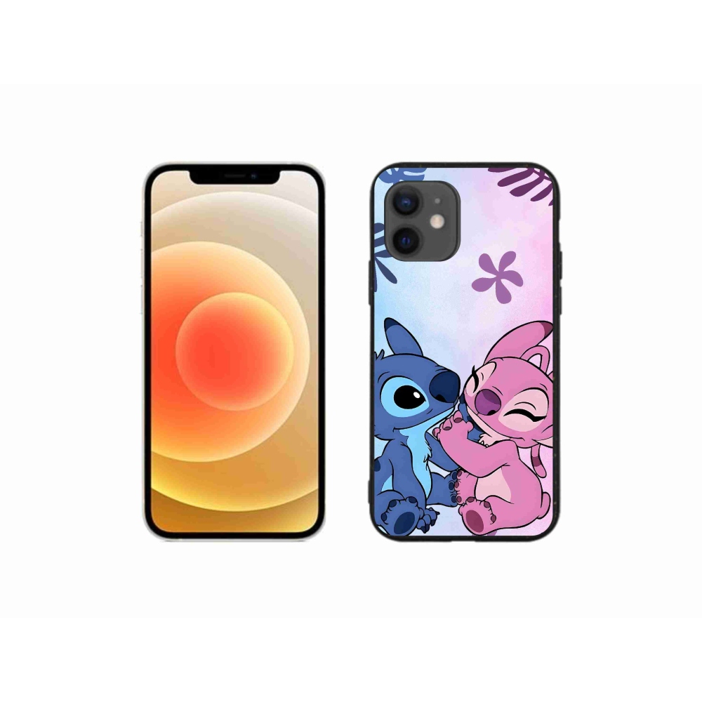 Gelový kryt mmCase na iPhone 12 mini - stitch 2