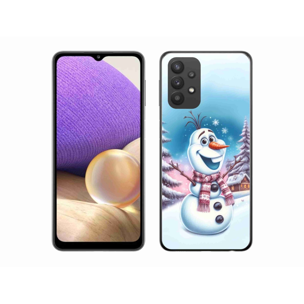Gelový kryt mmCase na Samsung Galaxy A32 5G - ledové království