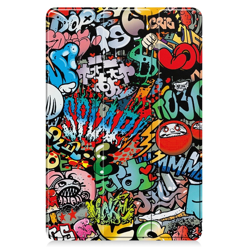 Print chytré zavírací pouzdro na Xiaomi Redmi Pad SE - graffiti