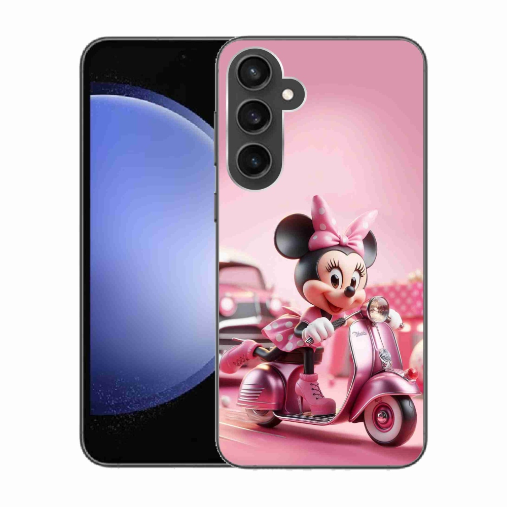 Gelový kryt mmCase na Samsung Galaxy S23 FE - minnie 1