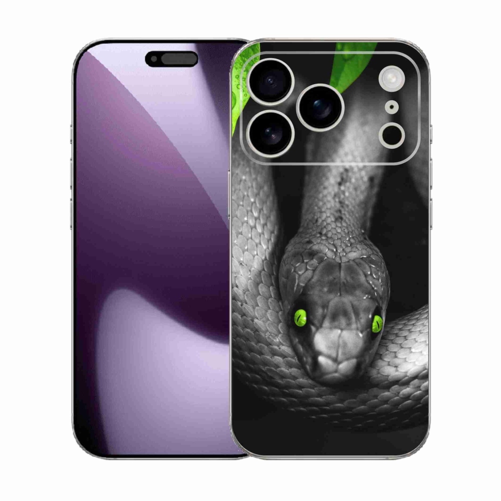 Gelový kryt mmCase na iPhone 17 Pro - had