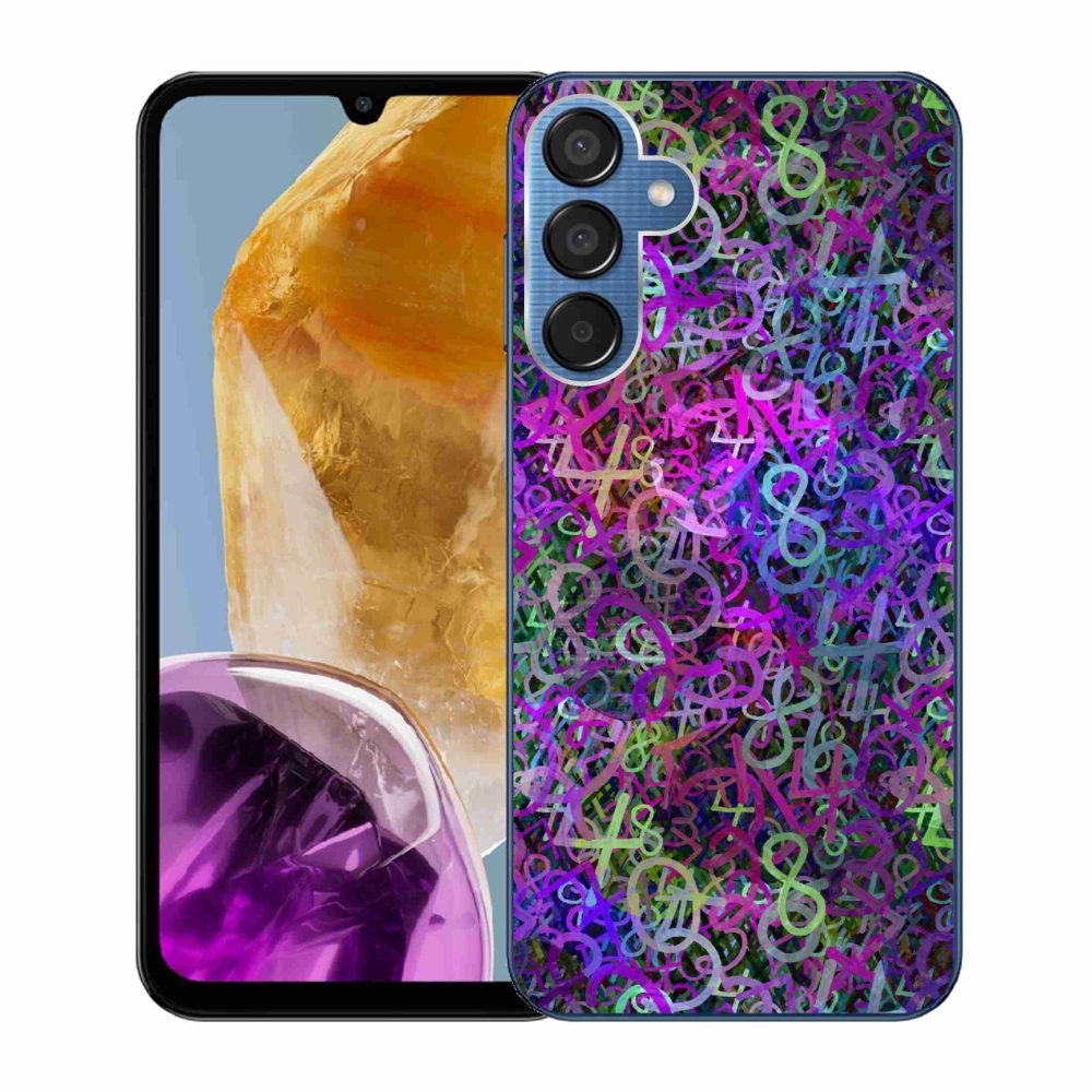 Gelový kryt mmCase na Samsung Galaxy M15 5G - abstraktní motiv 25