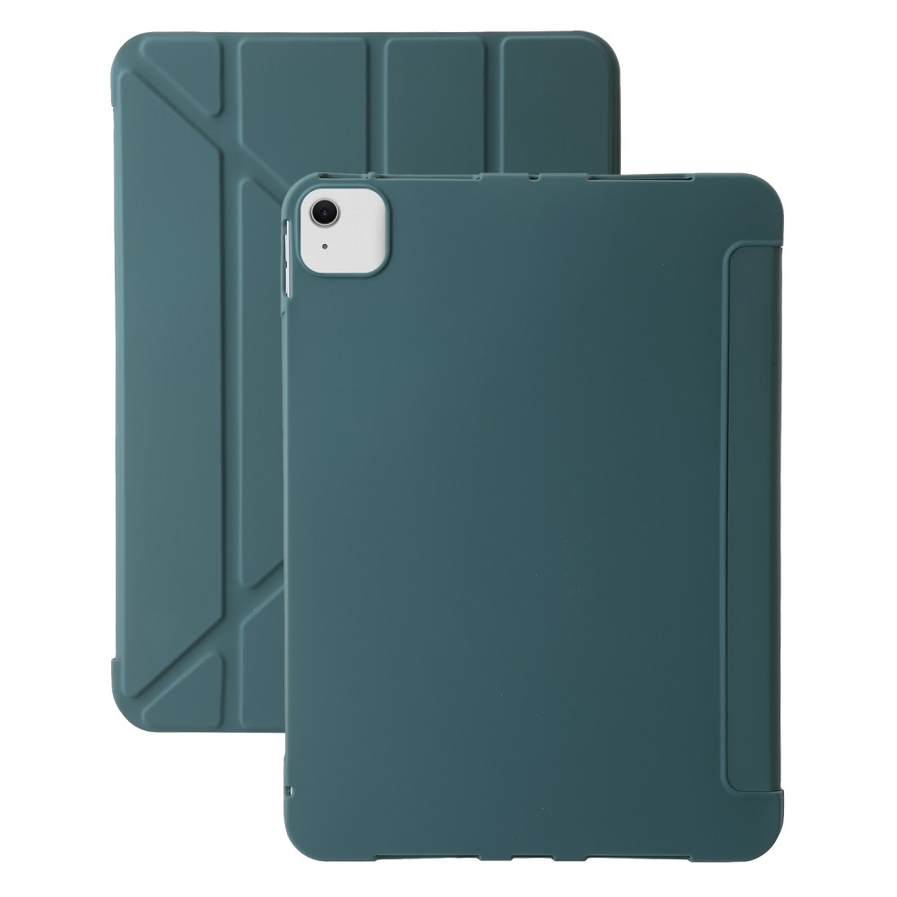 Origamis chytré polohovací pouzdro na tablet iPad Air 13 (2024)/(2025) - tmavězelené