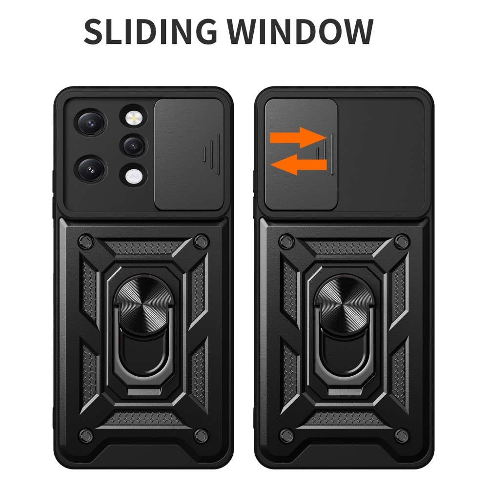 Slide odolný kryt na Xiaomi Redmi 12 4G - černý