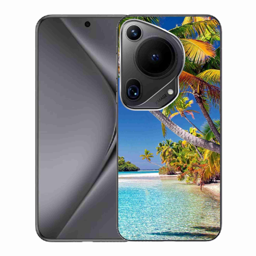 Gelový obal mmCase na Huawei Pura 70 Ultra - mořská pláž