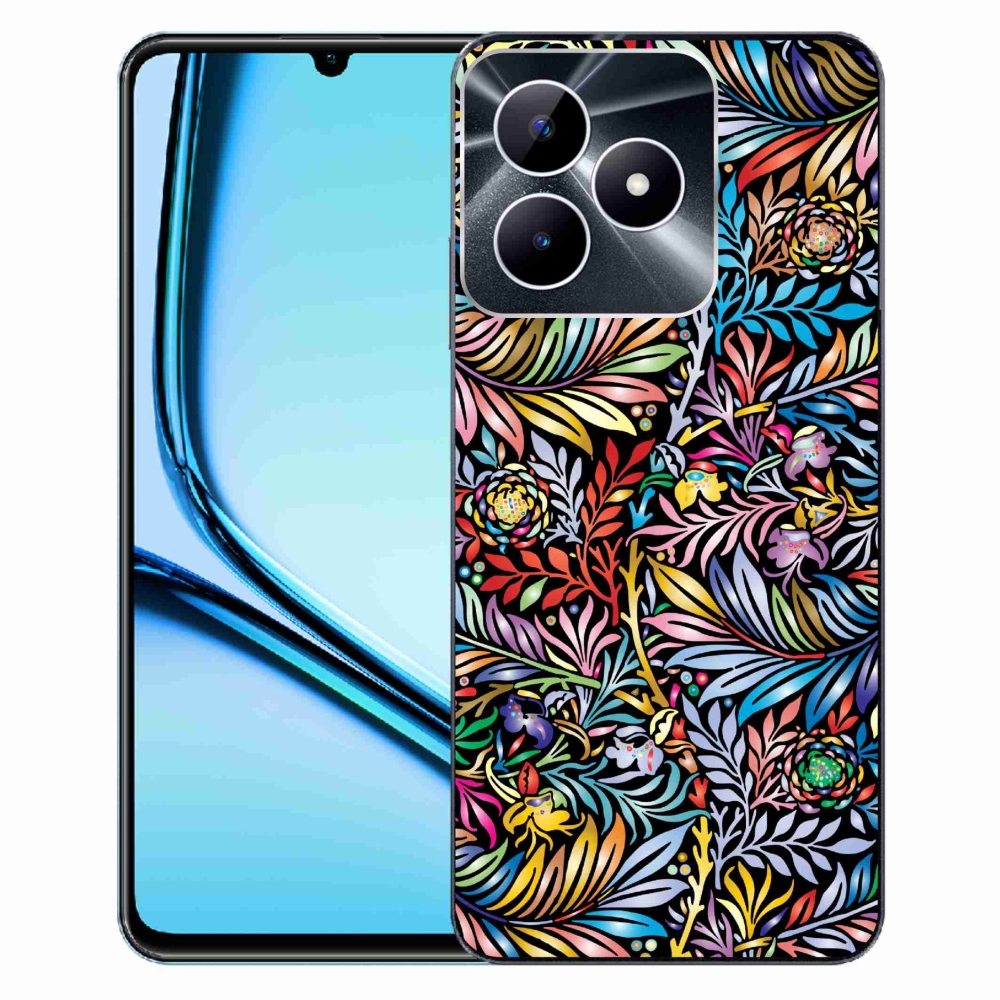 Gelový kryt mmCase na Realme Note 50 - květiny 5