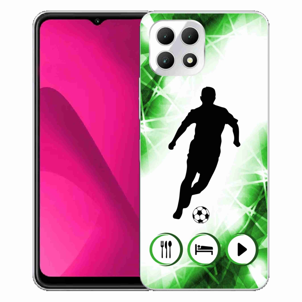 Gelový kryt mmCase na T-Mobile T Phone 2 - fotbalista