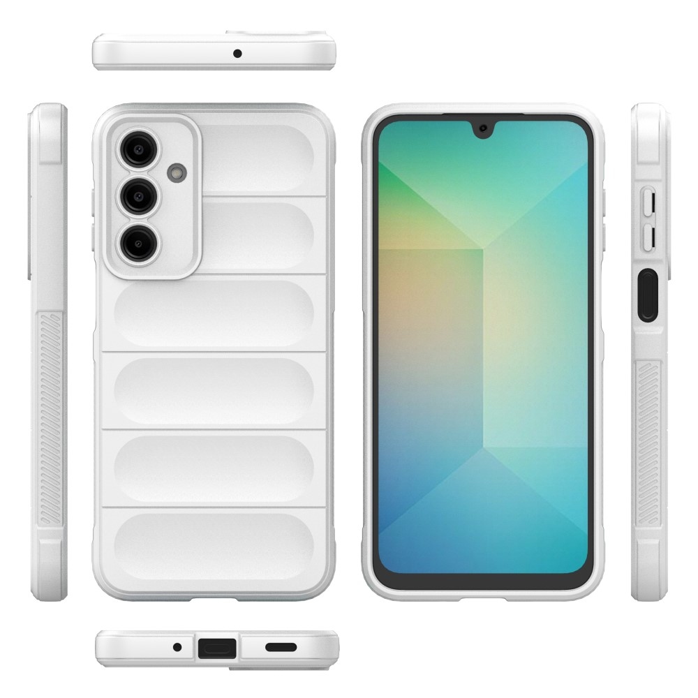 Rugg odolný gelový obal na Samsung Galaxy A16 4G/5G - bílý