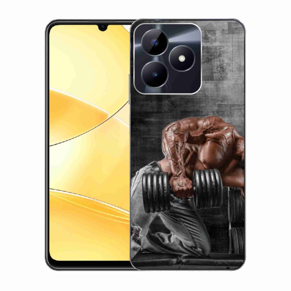 Gelový kryt mmCase na Realme C51/C53 - posilování 1
