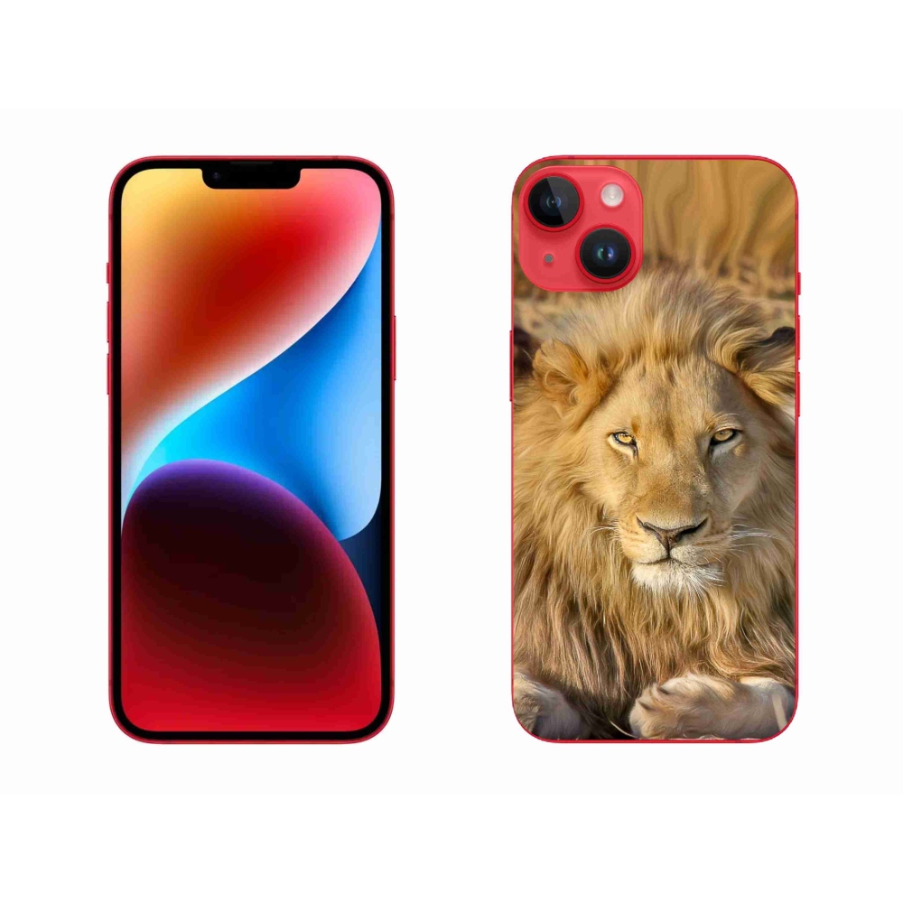 Gelový kryt mmCase na iPhone 14 Plus - lev 2