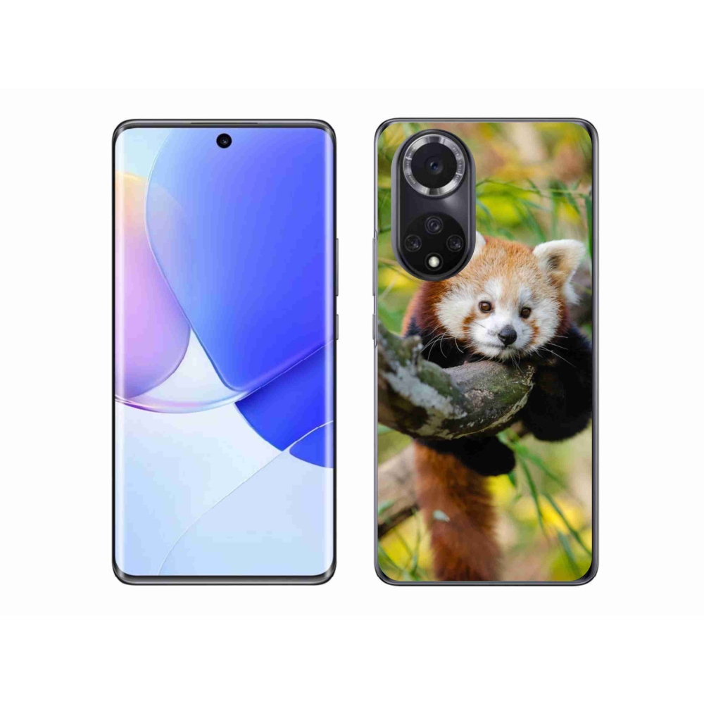 Gelový kryt mmCase na Huawei Nova 9 - panda červená