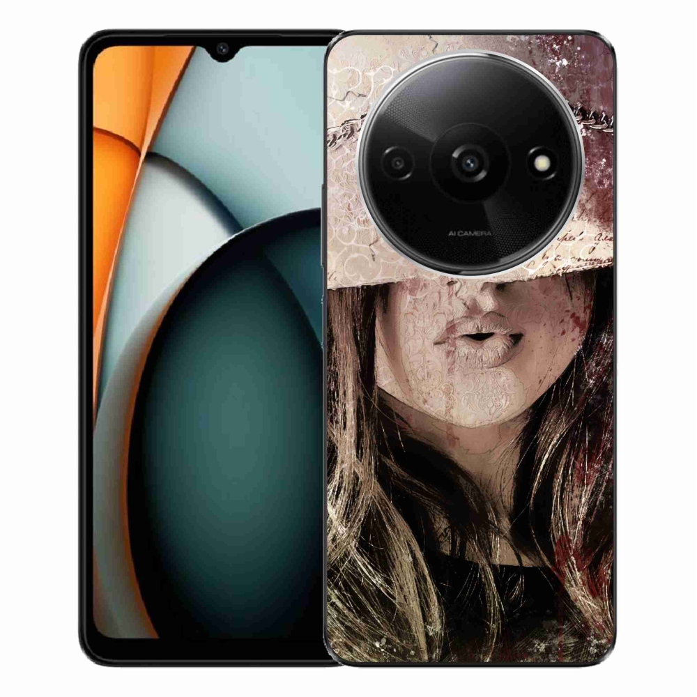Gelový kryt mmCase na Xiaomi Redmi A3 - dívka