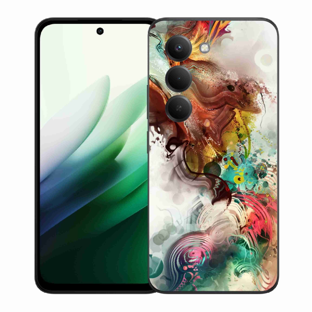 Gelový kryt mmCase na Xiaomi Redmi 15 5G (169mm) - abstrakt 1