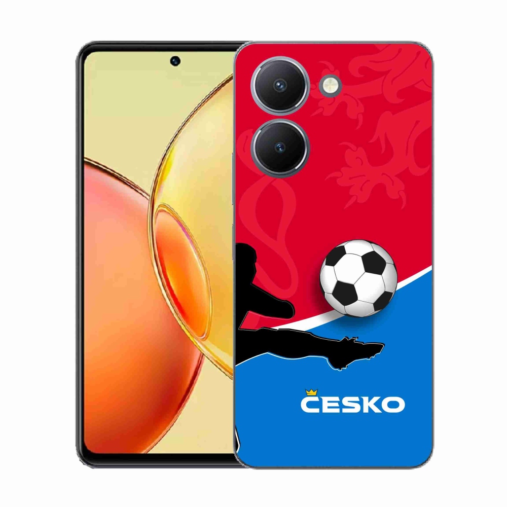 Gelový kryt mmCase na Vivo Y36 - fotbal Česko 2