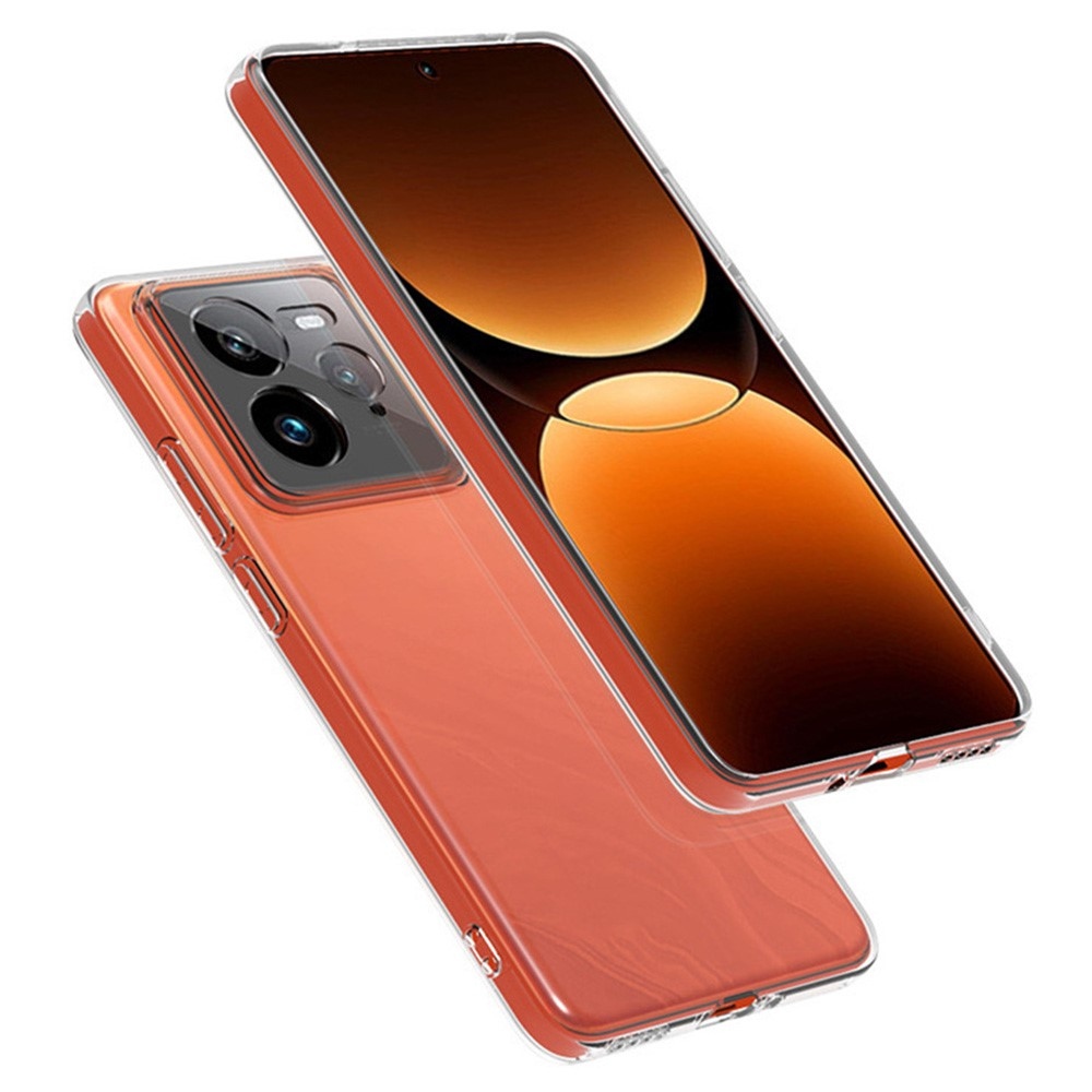 Průhledný gelový obal na Realme GT 7 Pro 5G - průhledný