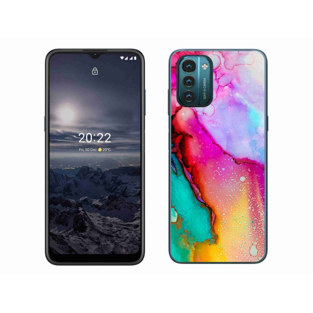 Gelový kryt mmCase na Nokia G11/G21 - abstrakt 24