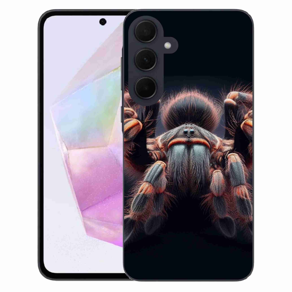 Gelový kryt mmCase na Samsung Galaxy A35 5G - tarantule