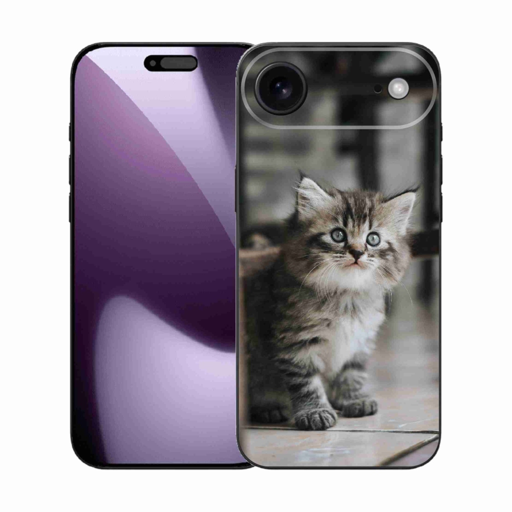 Gelový kryt mmCase na iPhone 17 Air - koťátko