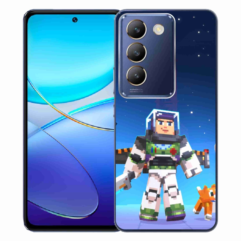 Gelový kryt mmCase na Vivo V40 SE 4G/5G - minecraft 2