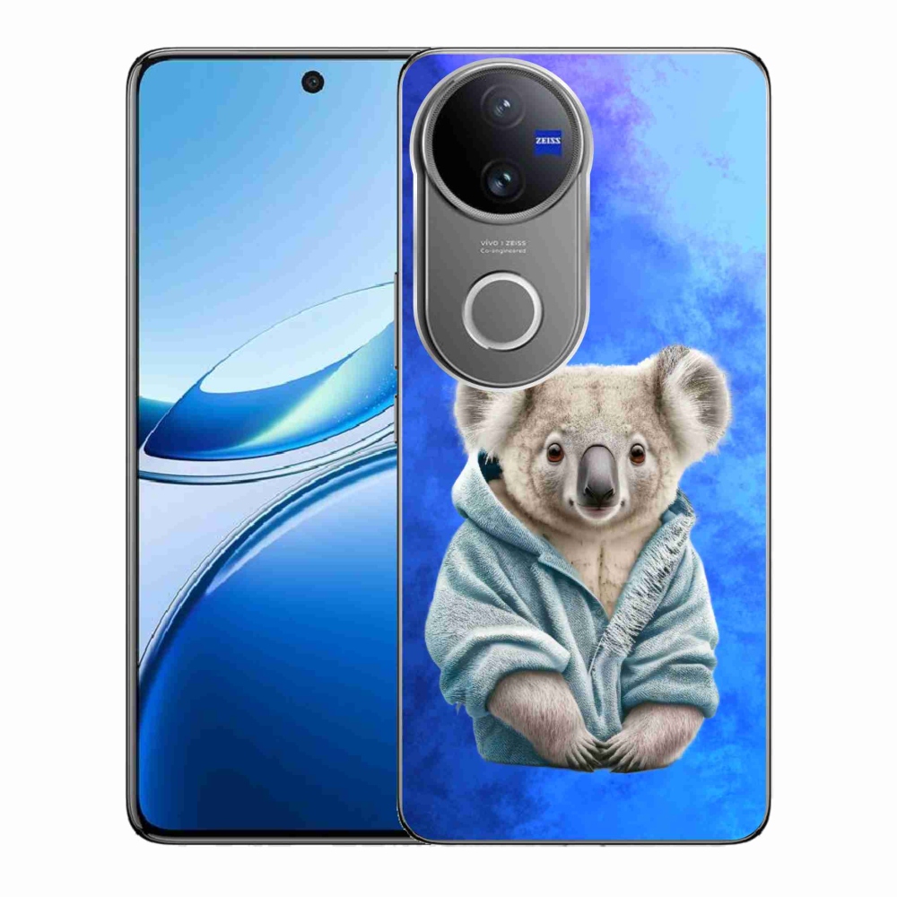 Gelový kryt mmCase na Vivo V50 5G - koala ve svetru