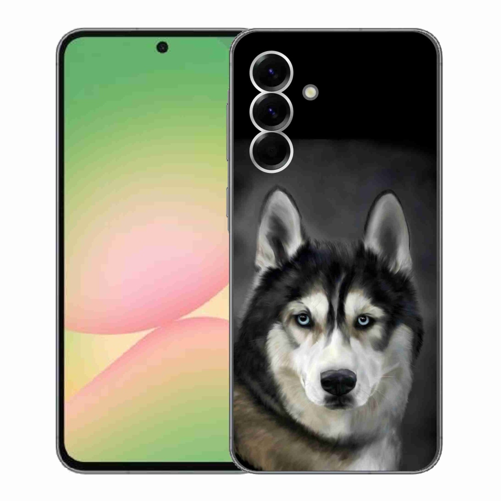 Gelový kryt mmCase na Samsung Galaxy A56 5G - husky