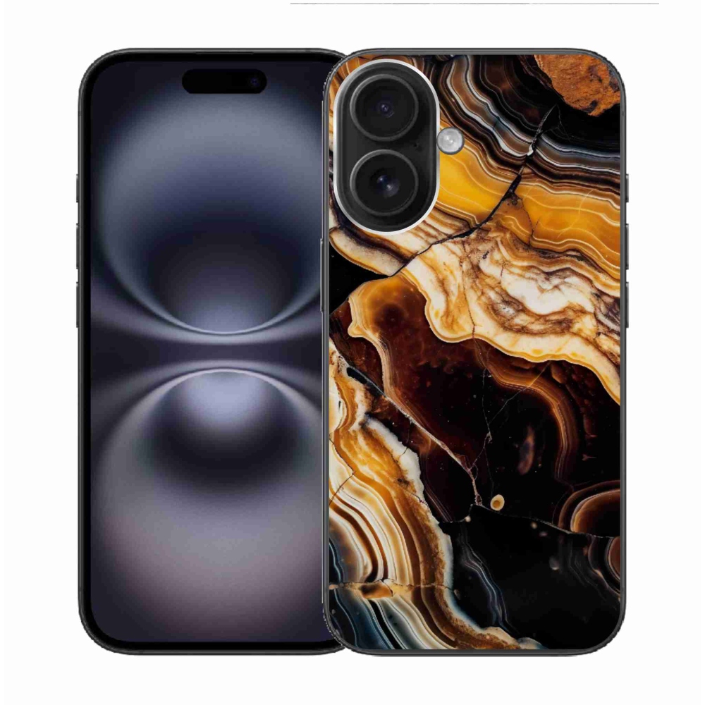 Gelový kryt mmCase na iPhone 16 - abstraktní motiv 26