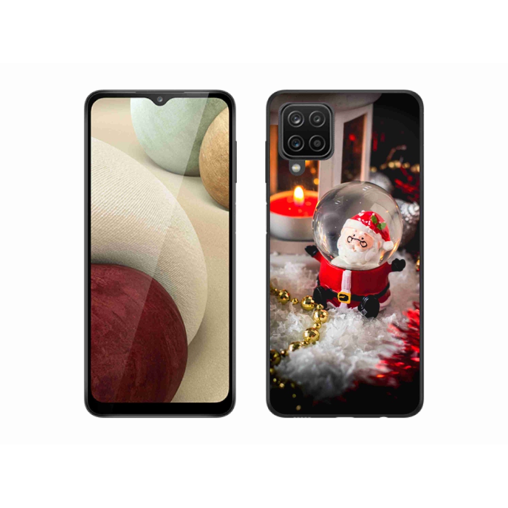 Gelový kryt mmCase na Samsung Galaxy M12 - Santa Claus 1