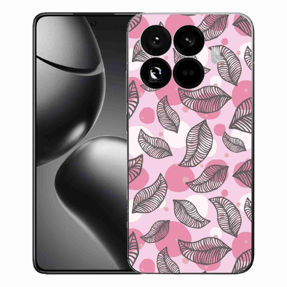 Gelový kryt mmCase na Xiaomi 15T Pro - kreslené padající listy