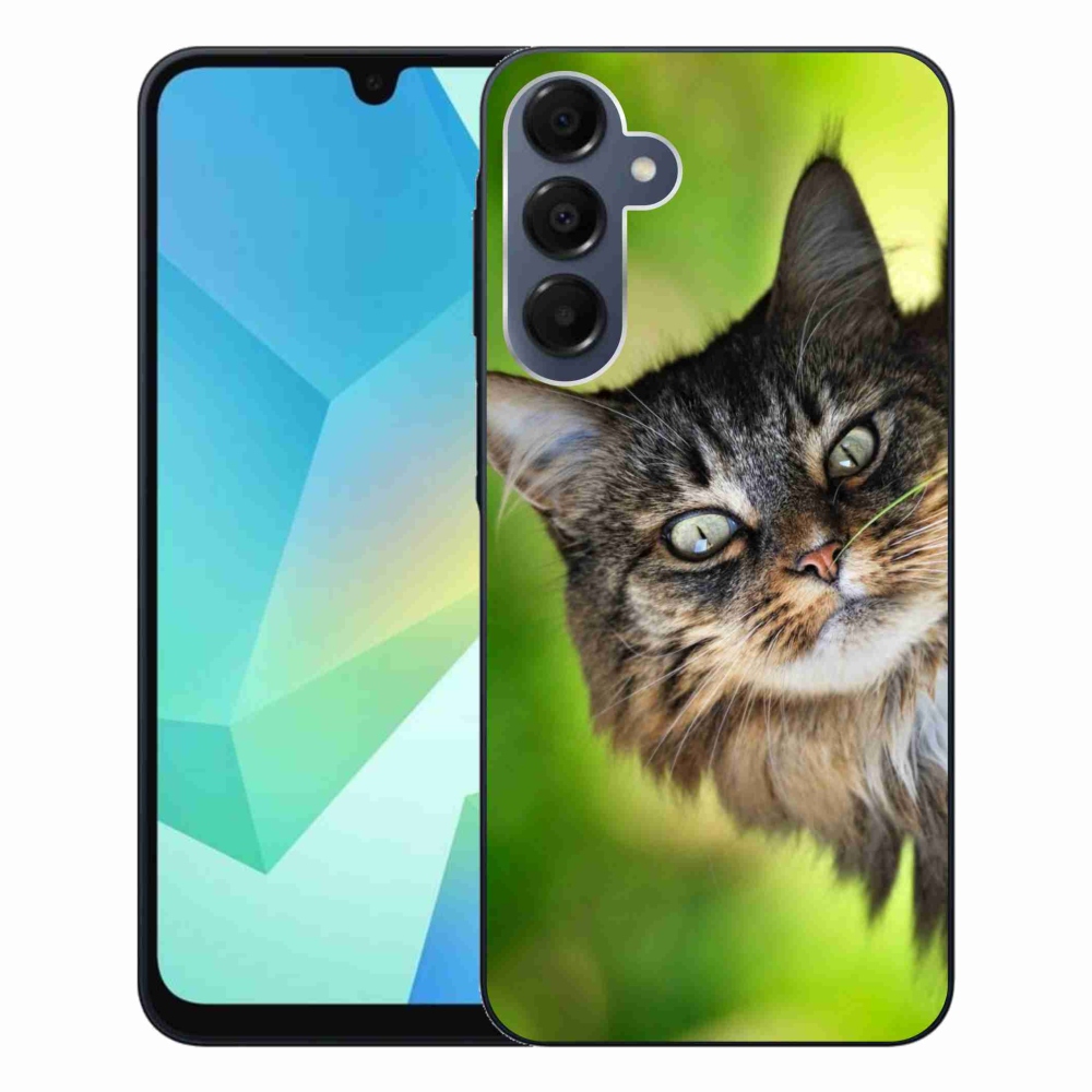 Gelový kryt mmCase na Samsung Galaxy A16 4G/5G - kočka 3