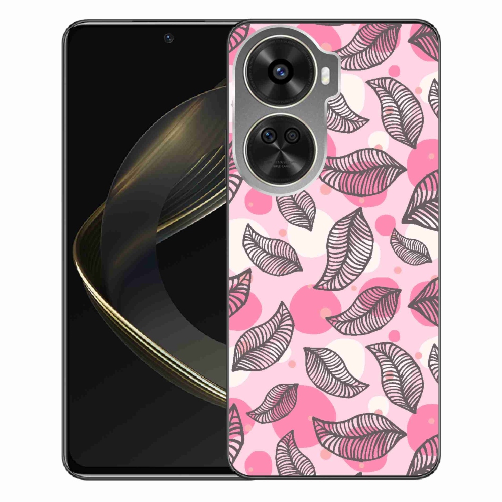 Gelový kryt mmCase na Huawei Nova 12 SE - kreslené padající listy